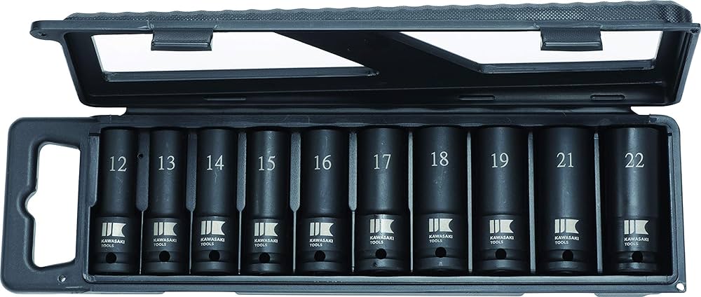 Amazon | KAWASAKI カワサキエアツール インパクトソケット